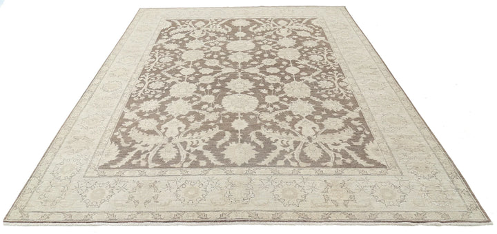Afghan Serenity Rug 7' 11" x 10' 1" Hand-Knotted | No. AT78138