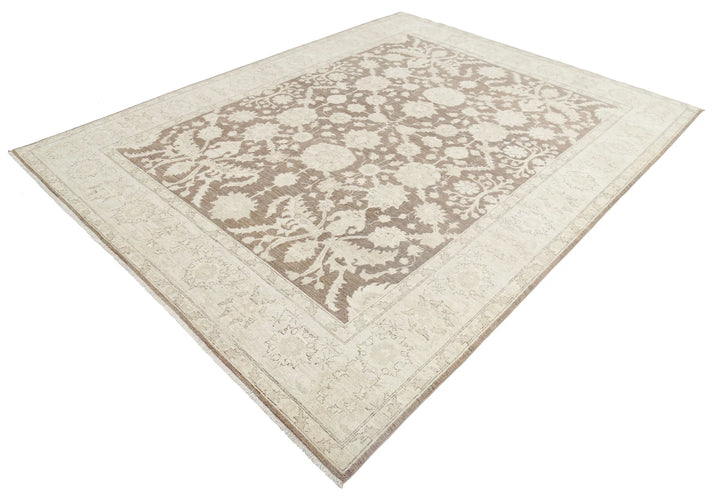 Afghan Serenity Rug 7' 11" x 10' 1" Hand-Knotted | No. AT78138