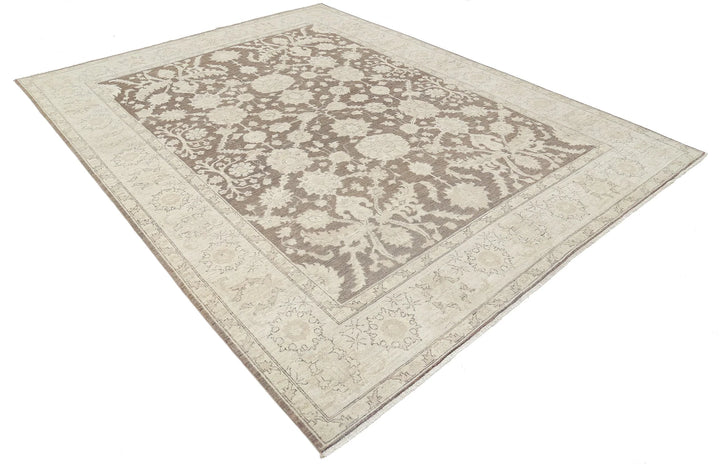 Afghan Serenity Rug 7' 11" x 10' 1" Hand-Knotted | No. AT78138