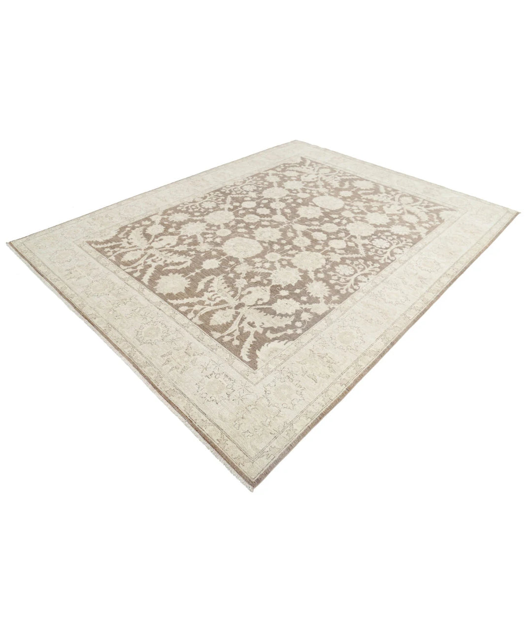 Afghan Serenity Rug 7' 11" x 10' 1" Hand-Knotted | No. AT78138