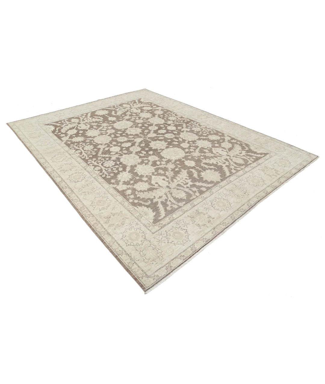 Afghan Serenity Rug 7' 11" x 10' 1" Hand-Knotted | No. AT78138