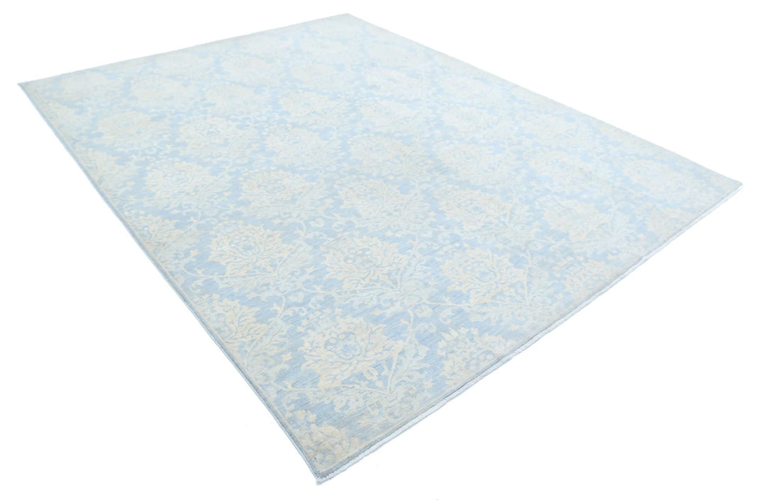 Afghan Art & Craft Rug 7' 9" x 10' 0" Hand-Knotted | No. AT78175