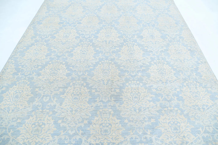 Afghan Art & Craft Rug 7' 9" x 10' 0" Hand-Knotted | No. AT78175