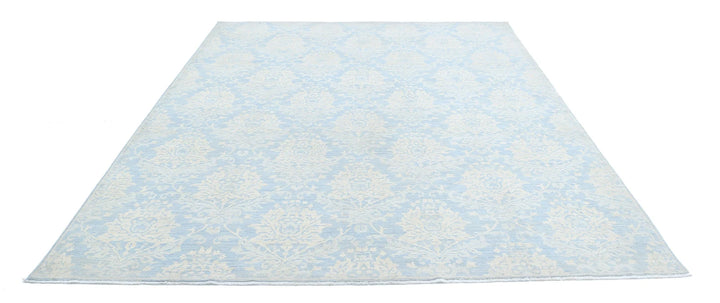 Afghan Art & Craft Rug 7' 9" x 10' 0" Hand-Knotted | No. AT78175