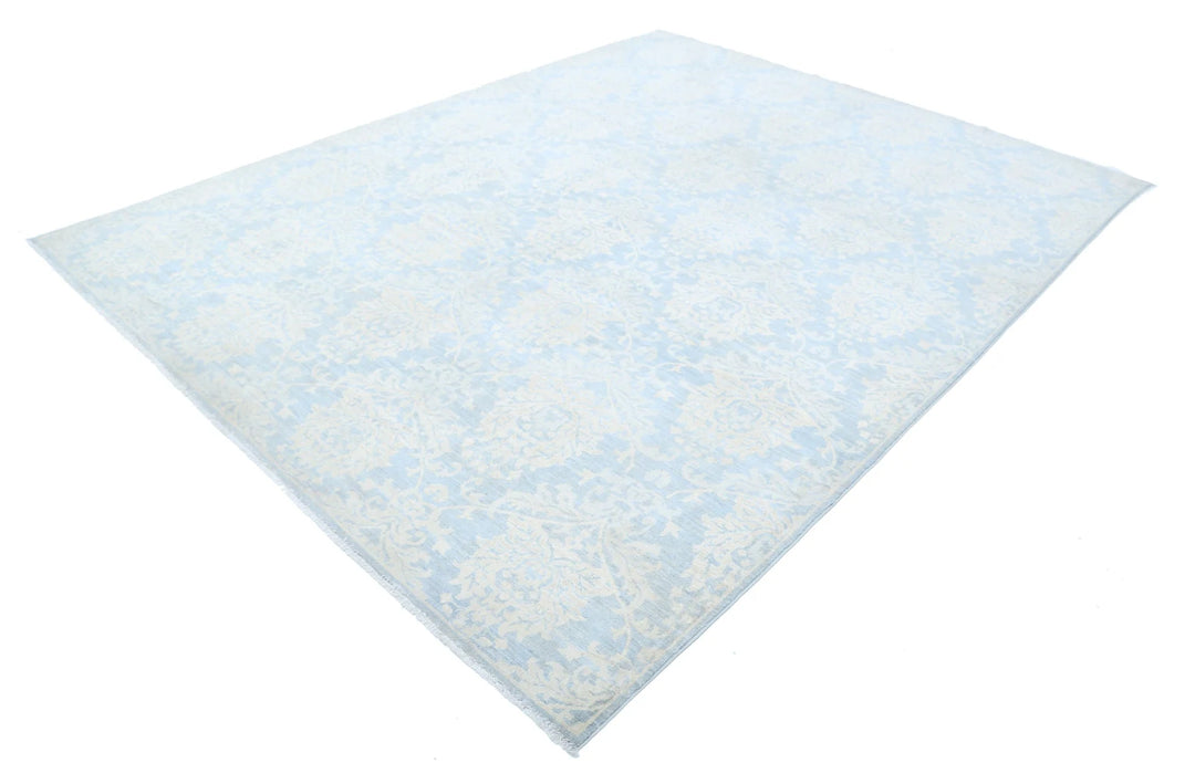 Afghan Art & Craft Rug 7' 9" x 10' 0" Hand-Knotted | No. AT78175