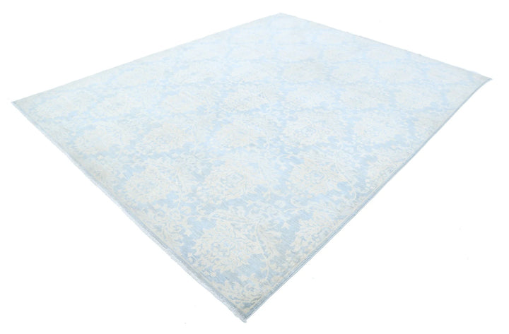 Afghan Art & Craft Rug 7' 9" x 10' 0" Hand-Knotted | No. AT78175