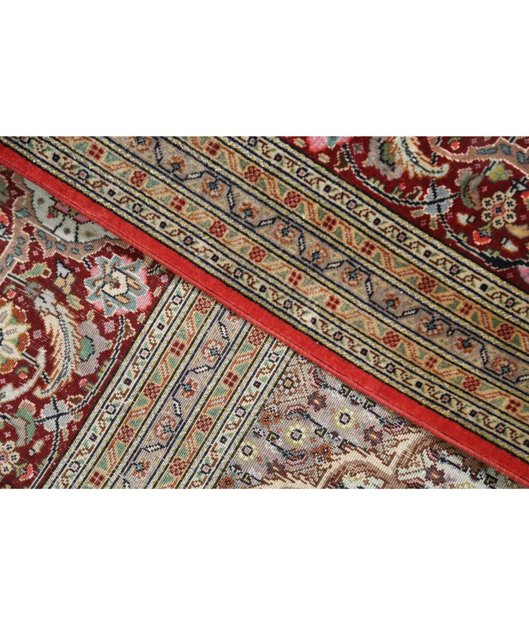 Persian Tabriz Rug 8' 0" x 11' 3" Hand-Knotted | No. AT783300