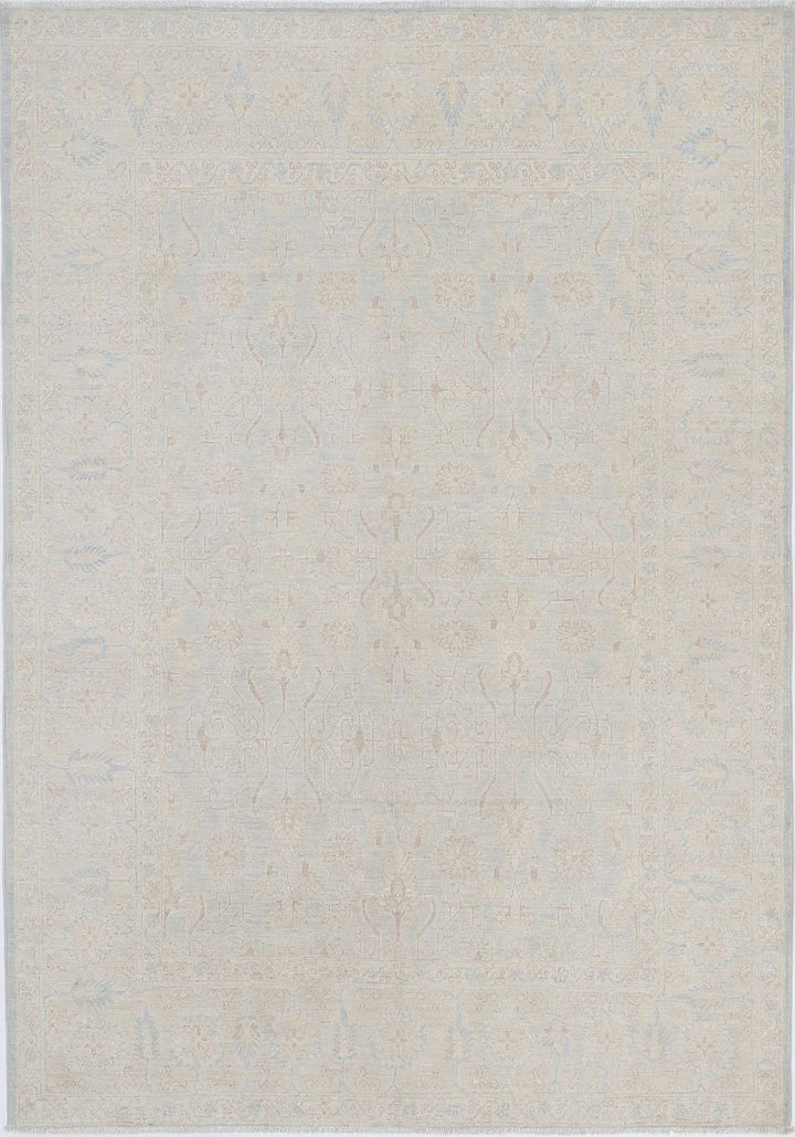 Afghan Serenity Rug 4' 10" x 6' 10" Hand-Knotted | No. AT78441