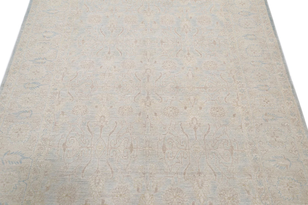 Afghan Serenity Rug 4' 10" x 6' 10" Hand-Knotted | No. AT78441