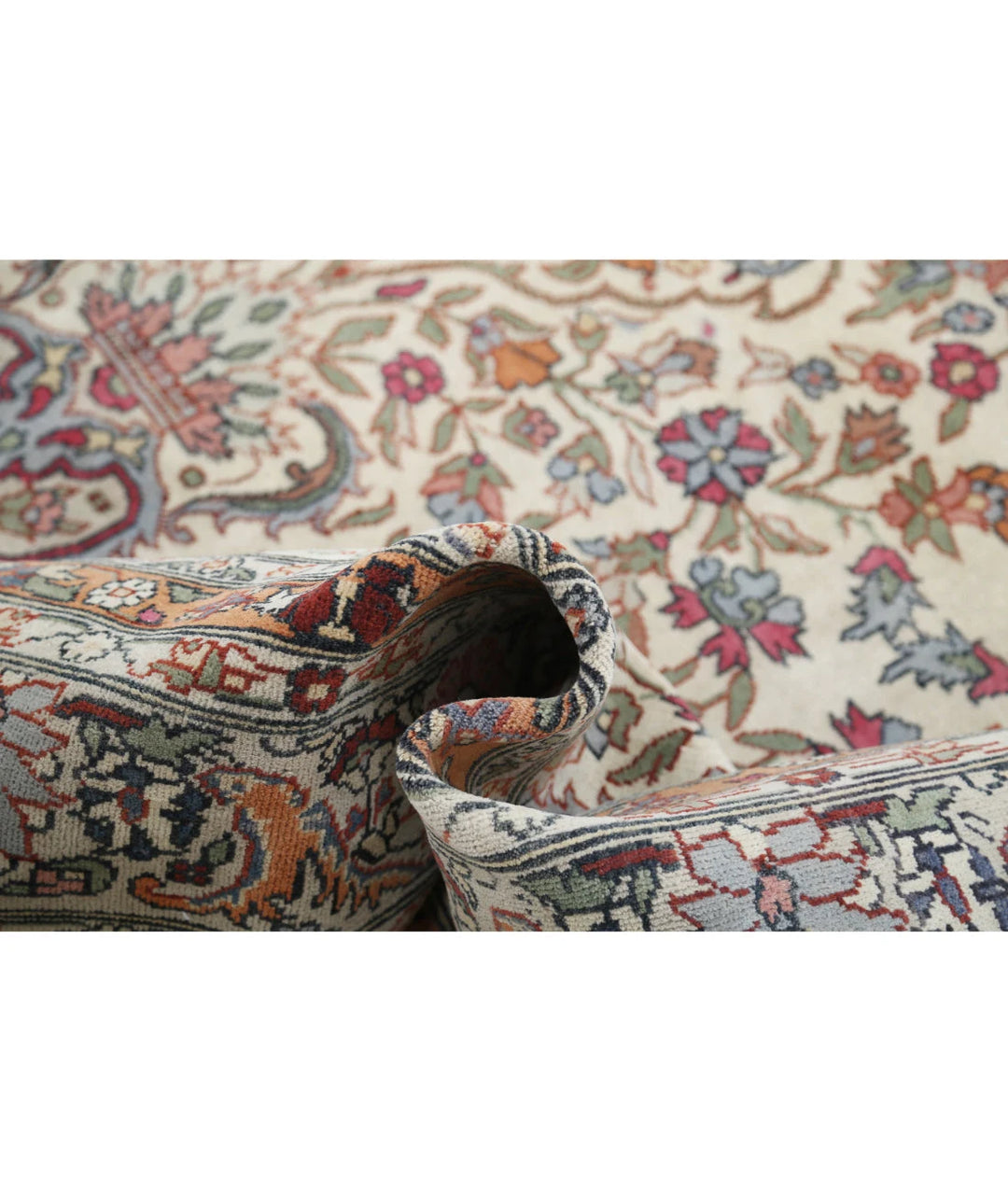 Turkish Vintage Rug 9' 1" x 13' 1" Hand-Knotted | No. AT78594
