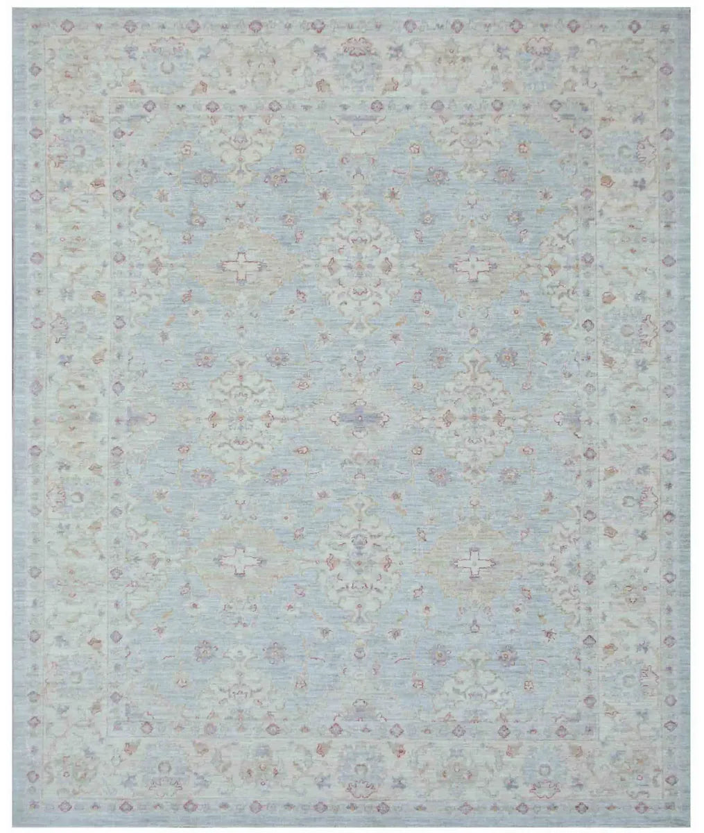 Afghan Serenity Rug 8' 3" x 10' 1" Hand-Knotted | No. AT785970