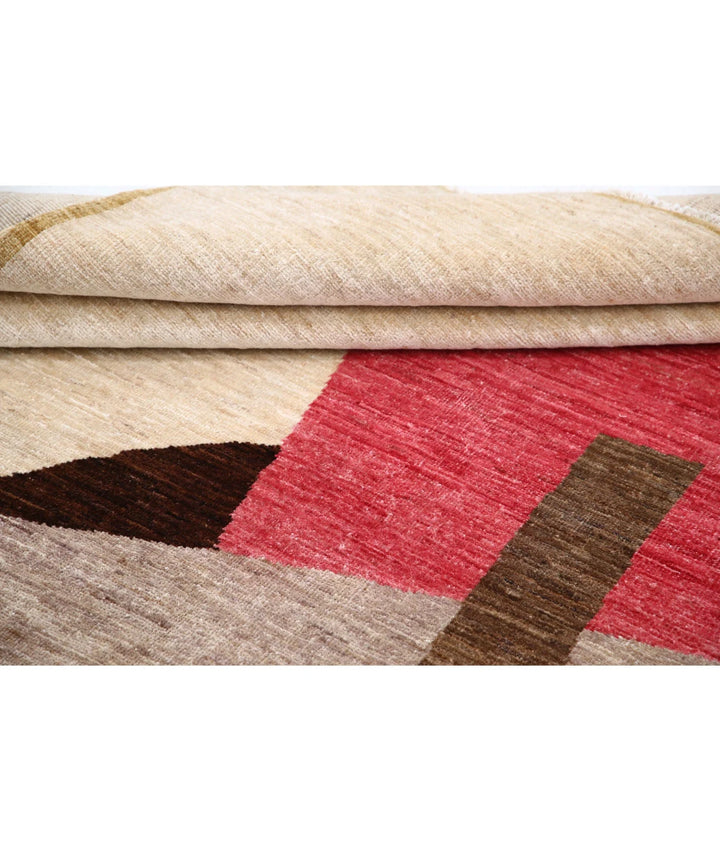 Afghan Modcar Rug 6' 4" x 8' 0" Hand-Knotted | No. AT78687