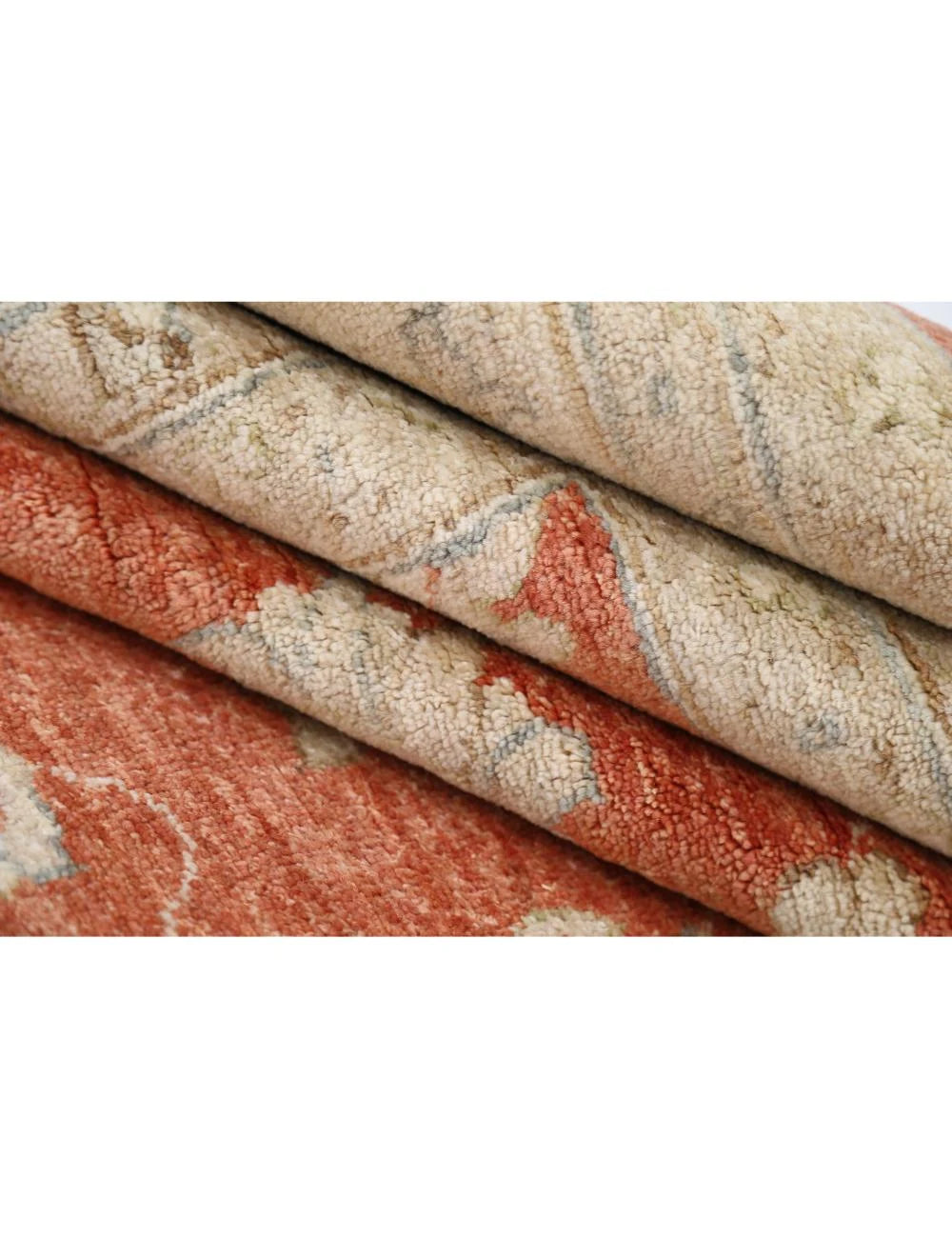 Afghan Ziegler Rug 9' 1" x 11' 6" Hand-Knotted | No. AT78697