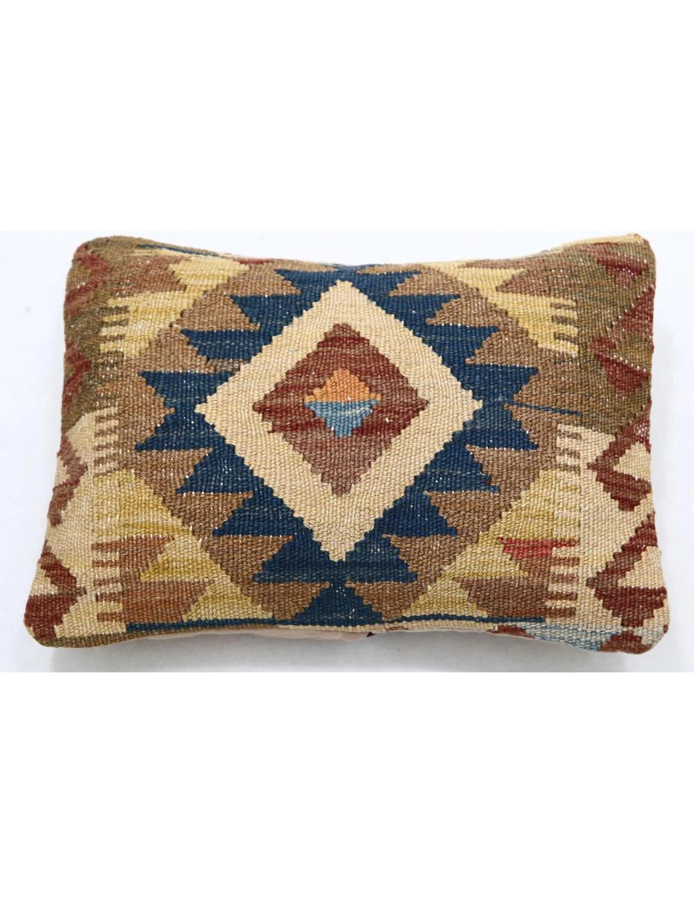Multicolor Afghan Tribal Rug [X'X" x X'X"] Flat-Weave