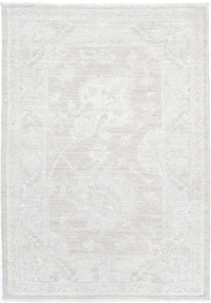 Afghan Serenity Rug 2' 0" x 2' 10" Hand-Knotted | No. AT78933