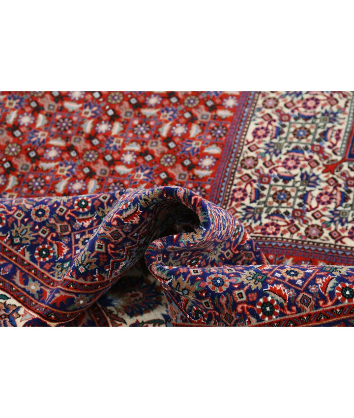 Persian Bijar Rug 6' 7" x 10' 0" Hand-Knotted | No. AT78945