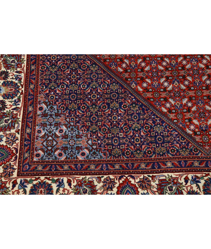 Persian Bijar Rug 6' 7" x 10' 0" Hand-Knotted | No. AT78945