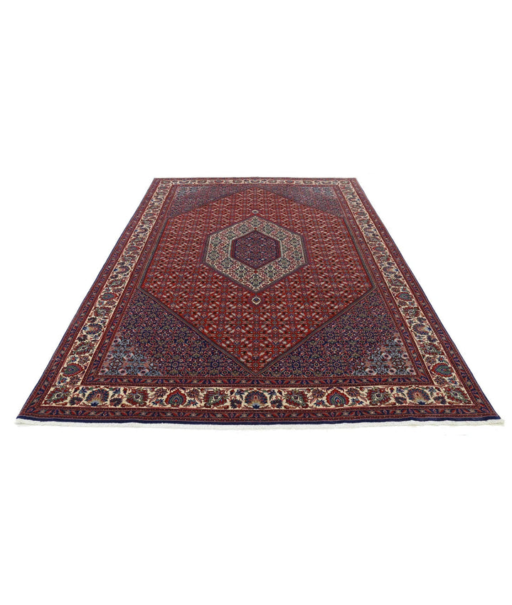 Persian Bijar Rug 6' 7" x 10' 0" Hand-Knotted | No. AT78945