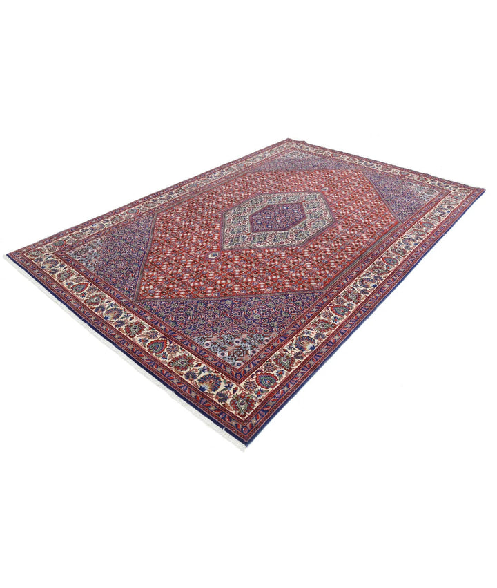 Persian Bijar Rug 6' 7" x 10' 0" Hand-Knotted | No. AT78945