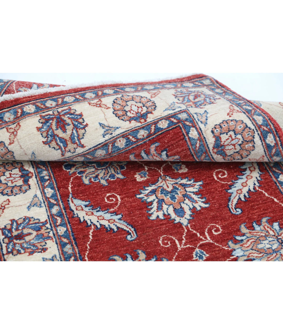 Afghan Ziegler Rug 2' 8" x 3' 10" Hand-Knotted | No. AT78969