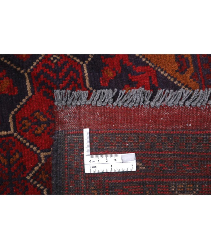 Afghan Khal Muhammadi Rug 4' 0" x 6' 4" Hand-Knotted | No. AT79010