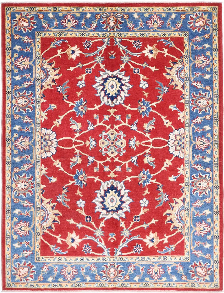 Afghan Ziegler Farhan Gul Rug 5' 1" x 6' 6" Hand-Knotted | No. AT79133