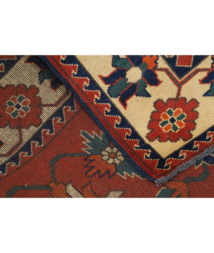 Afghan Karghai Rug 4' 10" x 6' 3" Hand-Knotted | No. AT79174