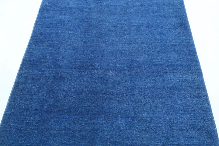 Afghan Overdye Rug 3' 11" x 5' 2" Hand-Knotted | No. AT79259