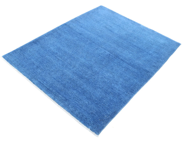 Afghan Overdye Rug 3' 11" x 5' 2" Hand-Knotted | No. AT79259