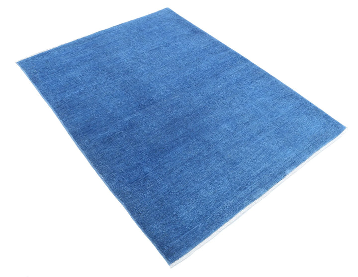 Afghan Overdye Rug 3' 11" x 5' 2" Hand-Knotted | No. AT79259