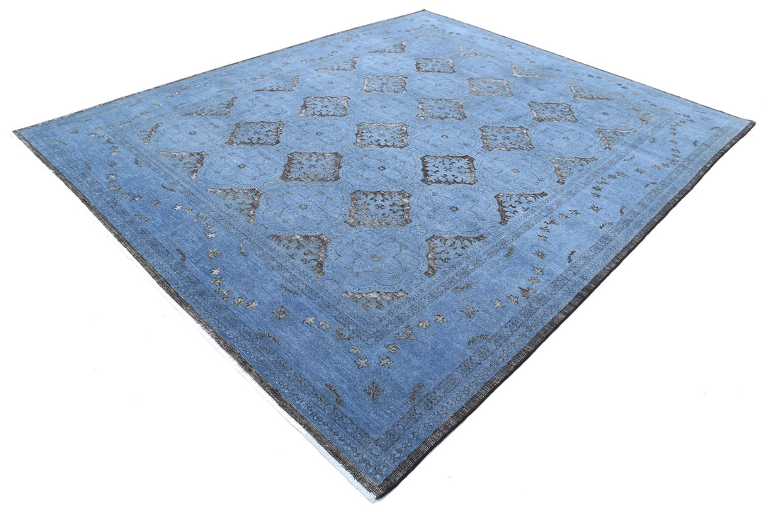 Afghan Oriental Rug 8' 1" x 9' 9" Hand-Knotted | No. AT79278
