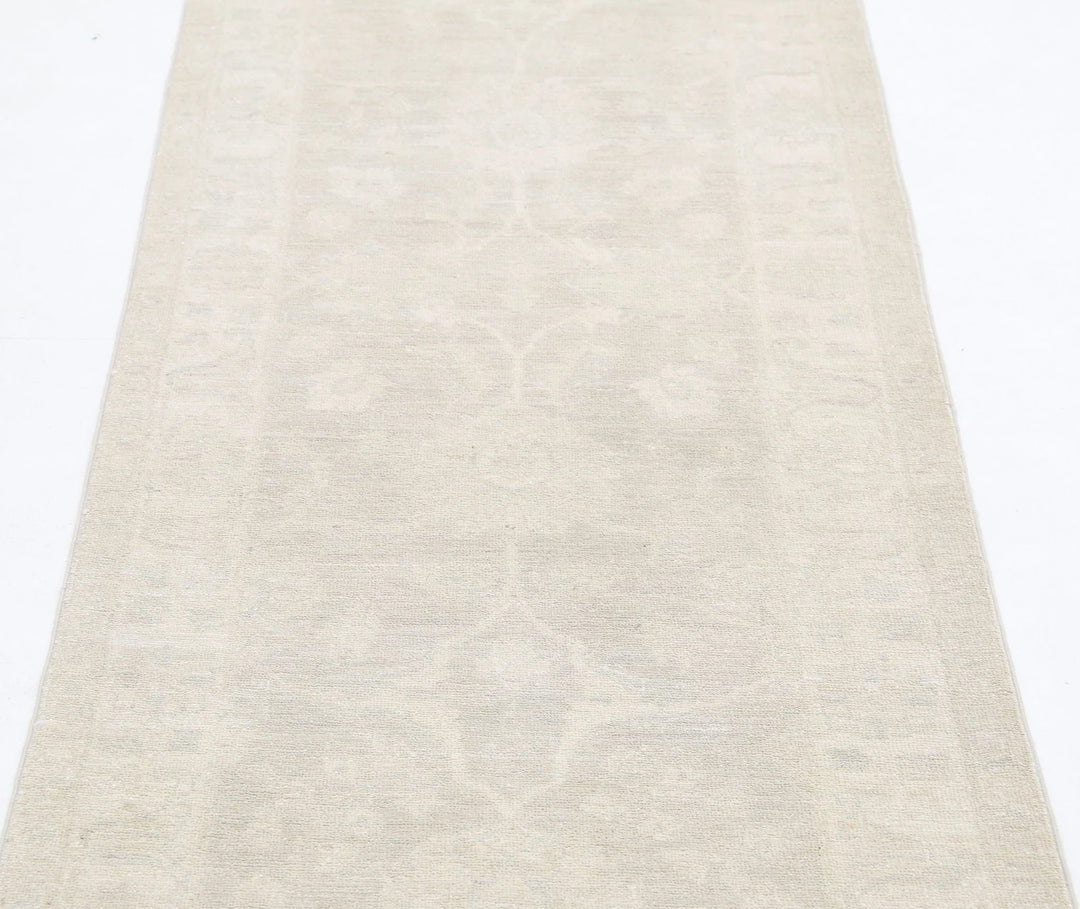 Afghan Serenity Runner Rug 2' 7" x 8' 3" Hand-Knotted | No. AT79301