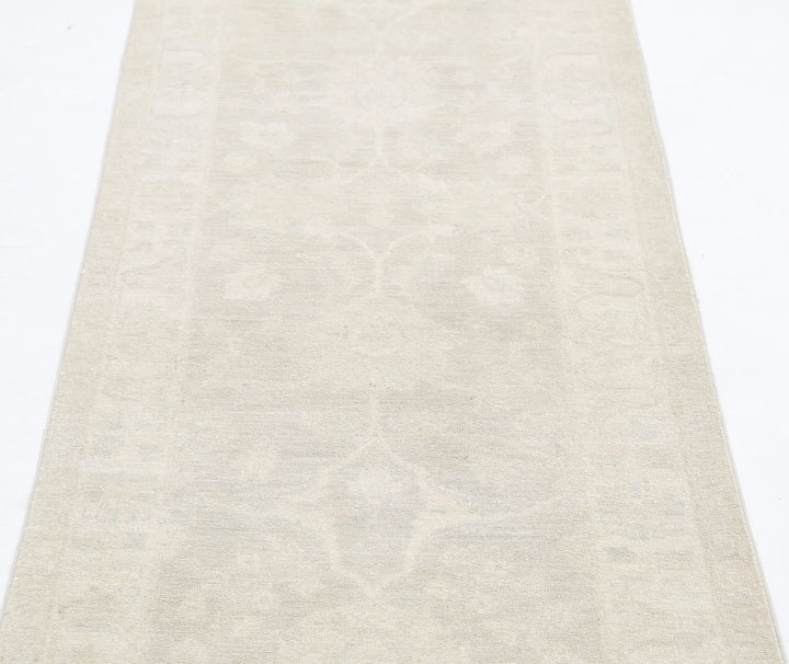 Afghan Serenity Runner Rug 2' 7" x 8' 3" Hand-Knotted | No. AT79301