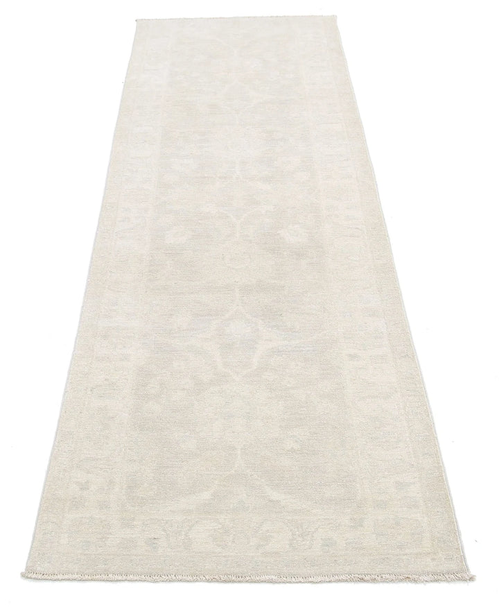 Afghan Serenity Runner Rug 2' 7" x 8' 3" Hand-Knotted | No. AT79301