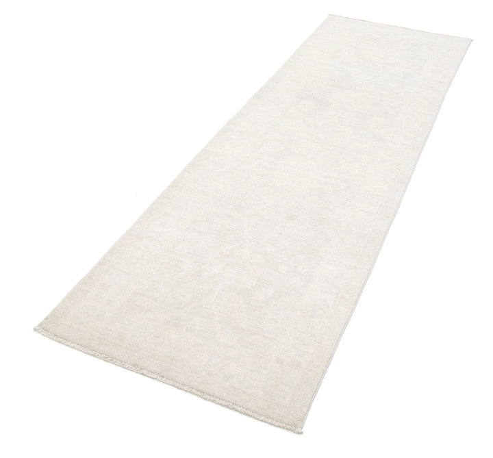 Afghan Serenity Runner Rug 2' 7" x 8' 3" Hand-Knotted | No. AT79301