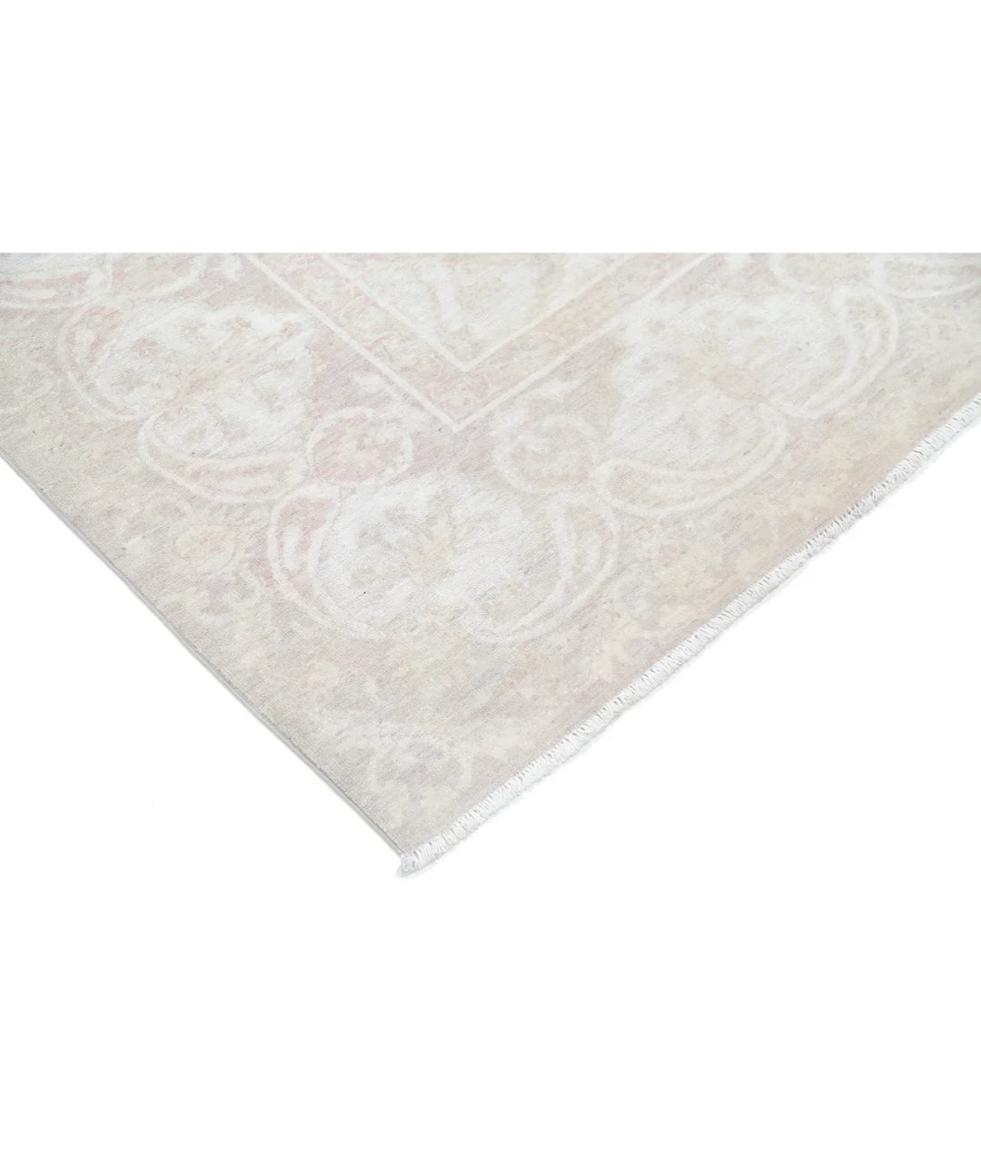Brown Afghan Serenity Rug 8' 2" x 9' 9" Hand-Knotted | No. AT79395