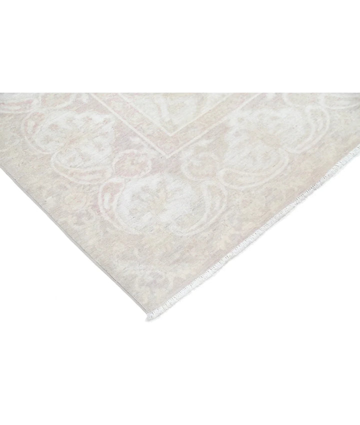 Brown Afghan Serenity Rug 8' 2" x 9' 9" Hand-Knotted | No. AT79395