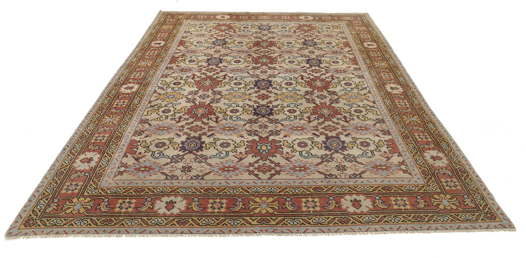 Turkish Oushak Rug 8' 0" x 11' 0" Hand-Knotted | No. AT79506
