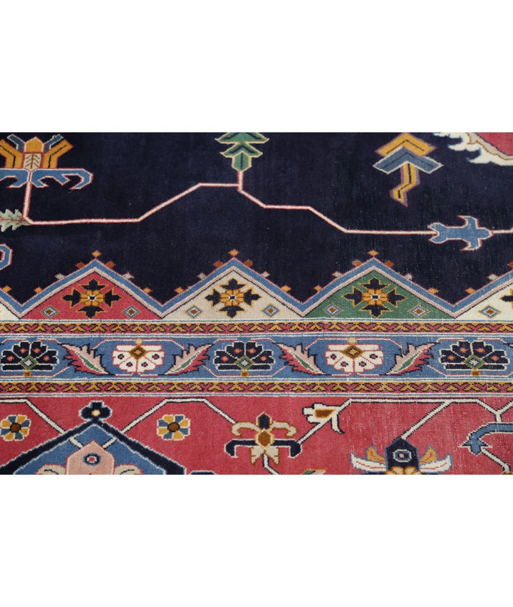 Pakistani Heriz Rug 9' 11" x 14' 6" Hand-Knotted | No. AT79649