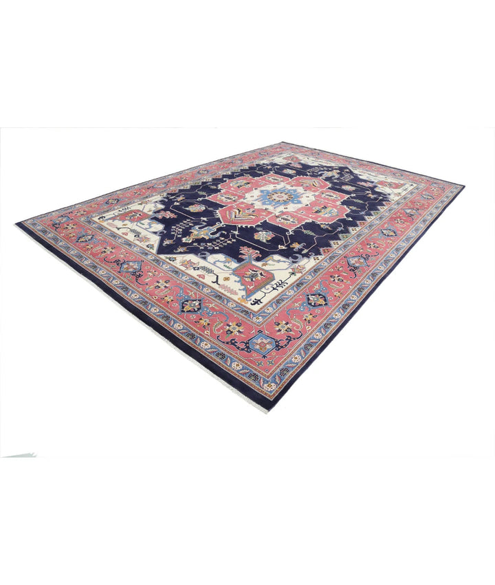 Pakistani Heriz Rug 9' 11" x 14' 6" Hand-Knotted | No. AT79649
