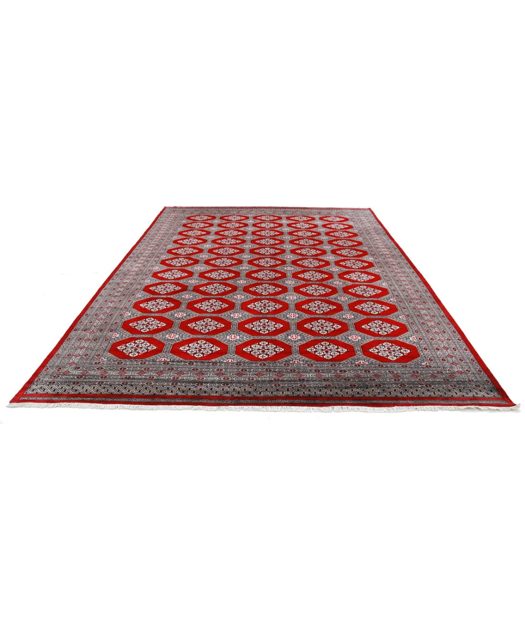 Pakistani Jaldar Rug 8' 11" x 11' 7" Hand-Knotted | No. AT79698