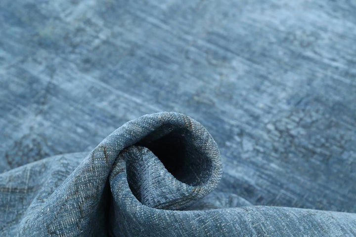 Afghan Overdye Rug 8' 11" x 11' 6" Hand-Knotted | No. AT79728