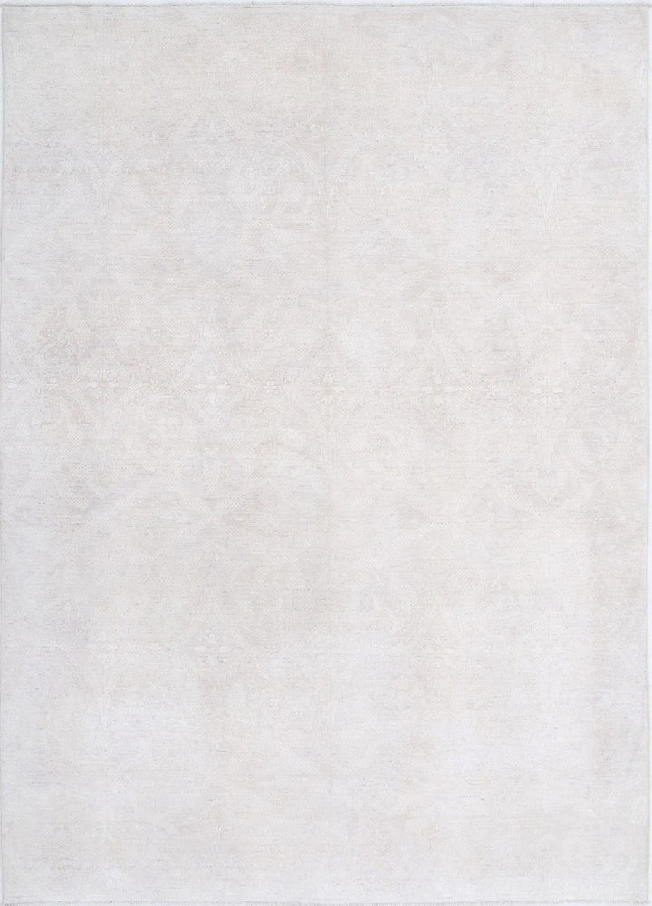 Brown Afghan Oriental Rug 6' 0" x 8' 6" Hand-Knotted | No. AT79777