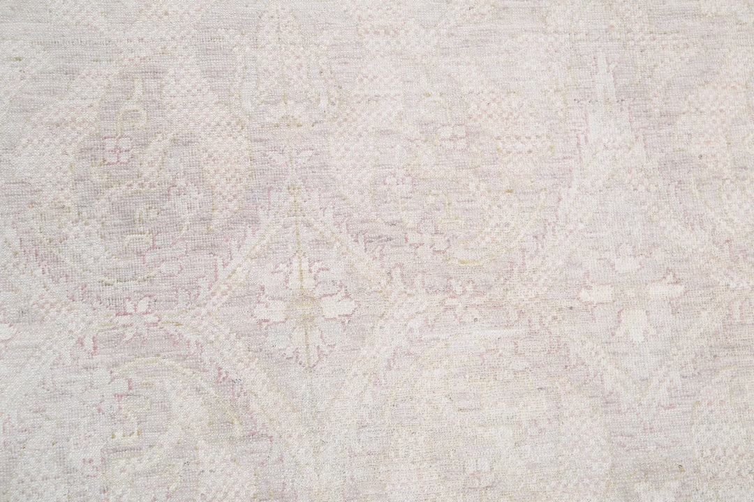 Brown Afghan Oriental Rug 6' 0" x 8' 6" Hand-Knotted | No. AT79777