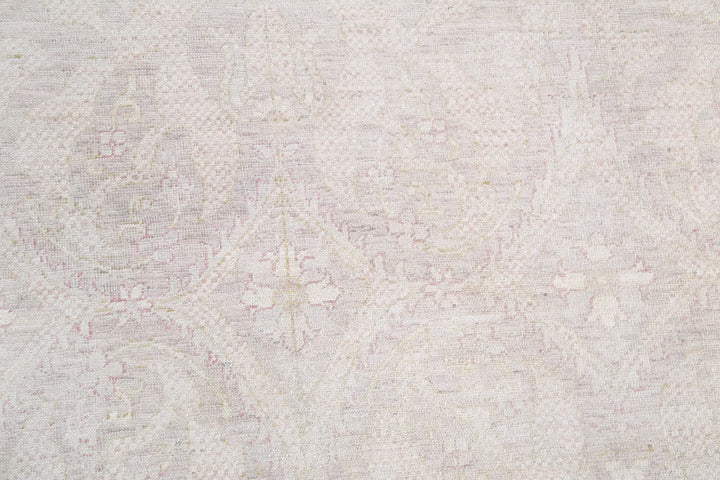 Brown Afghan Oriental Rug 6' 0" x 8' 6" Hand-Knotted | No. AT79777