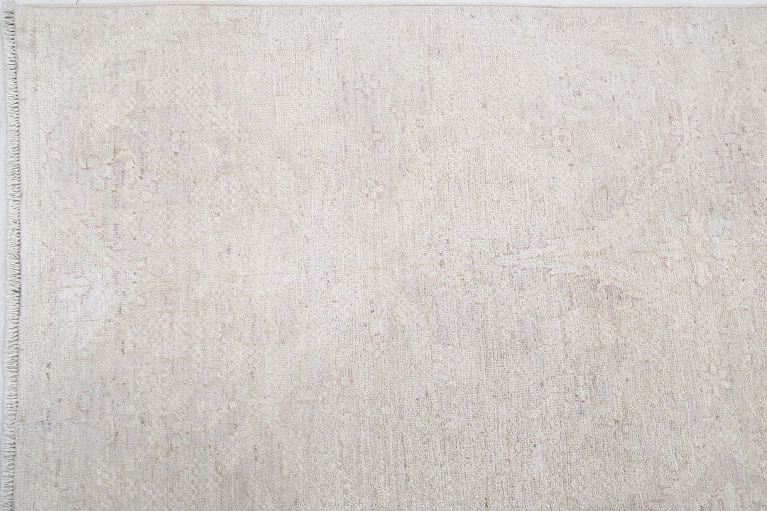 Brown Afghan Oriental Rug 6' 0" x 8' 6" Hand-Knotted | No. AT79777