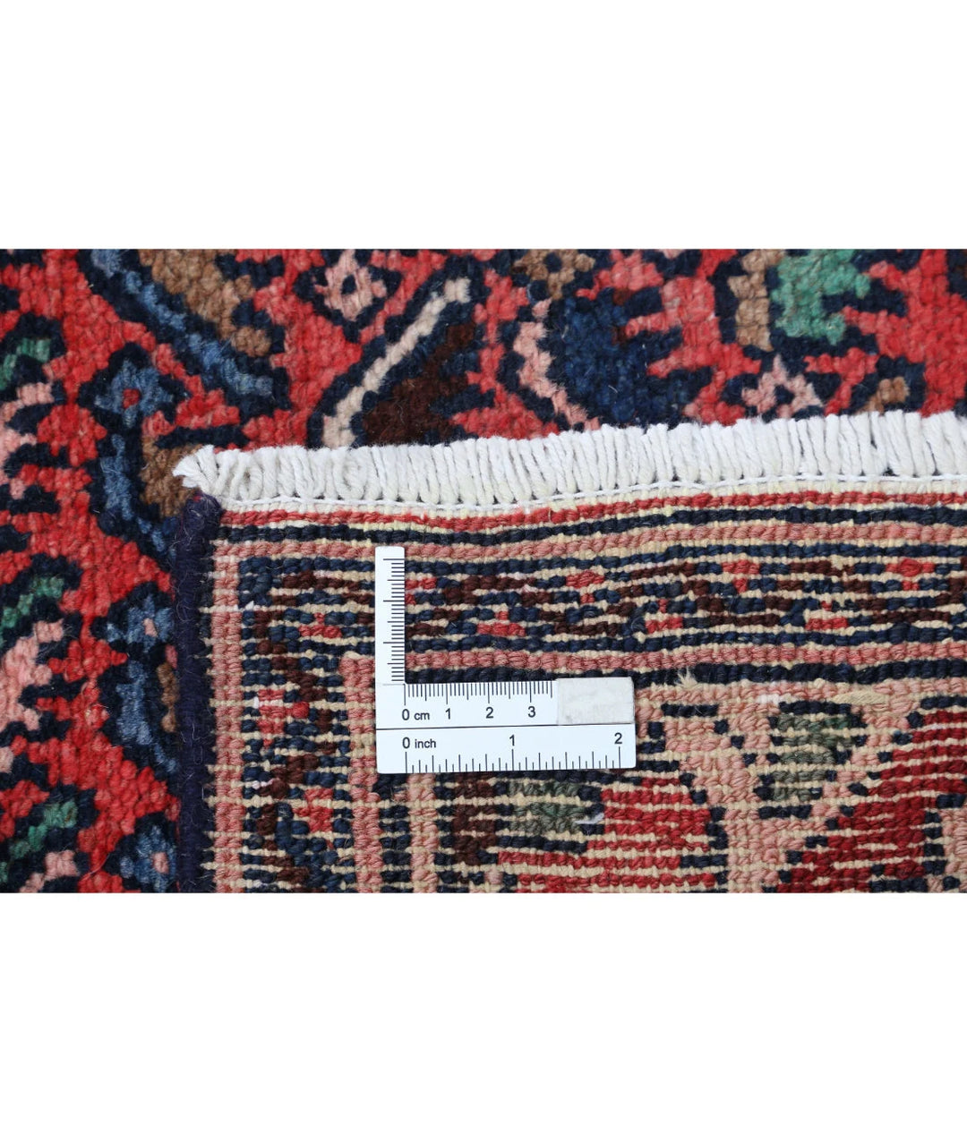 Persian Hamadan Runner Rug 3' 5" x 13' 4" Hand-Knotted | No. AT79824