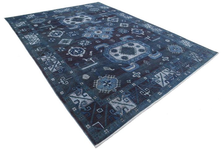 Afghan Oriental Rug 8' 7" x 11' 7" Hand-Knotted | No. AT79912