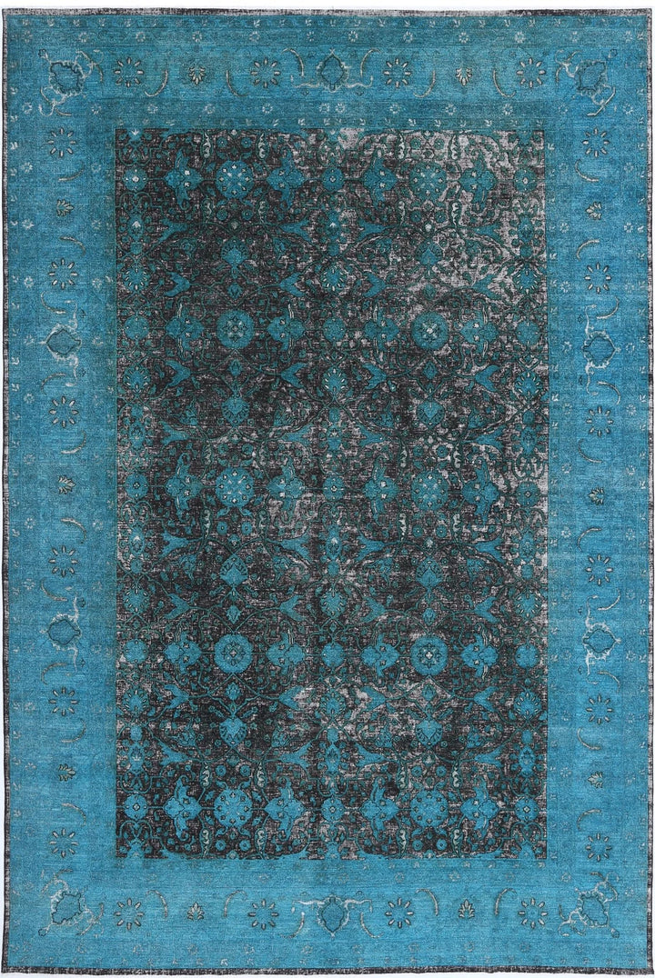 Afghan Oriental Rug 9' 11" x 14' 10" Hand-Knotted | No. AT80000