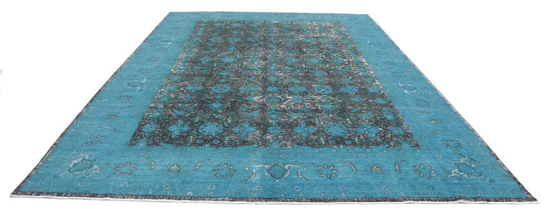 Afghan Oriental Rug 9' 11" x 14' 10" Hand-Knotted | No. AT80000